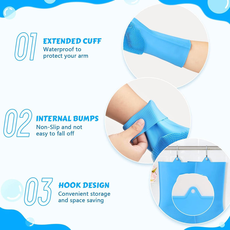 Pet Grooming Glove for Dogs & Cats – Deshedding Brush & Hair Remover with 3,000 Soft Silicone Tips – Bathing Mitt for Wet & Dry Use – Heat Resistant & Anti-Slip – Pink - PawsPlanet Australia