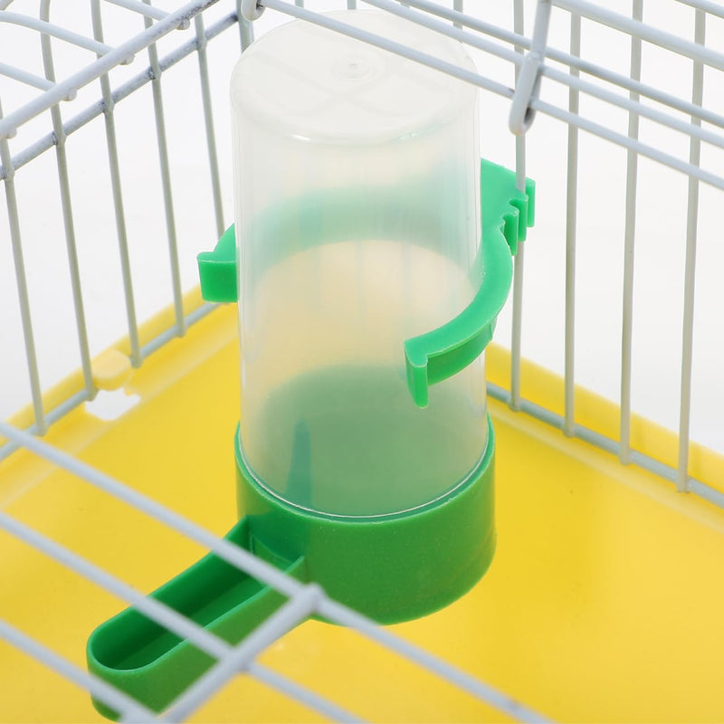 Garneck Small Bird Travel Cage: Portable Parakeet Carrier with Food and Water Box 9.2 Inch Animals Cage for Cockatiels Parrot - Easy to Carry for Short Trip, Daily Outing - PawsPlanet Australia