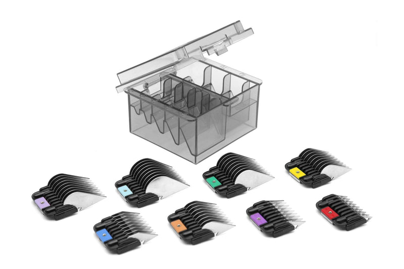 Professional Animal Stainless Steel Comb Set for A5-style Detachable Blade Clippers, Snap-On Size #10/15/30 for Pets, Dogs, Cats, and Horses (Not Compatible with 5-in-1 Blades) - PawsPlanet Australia