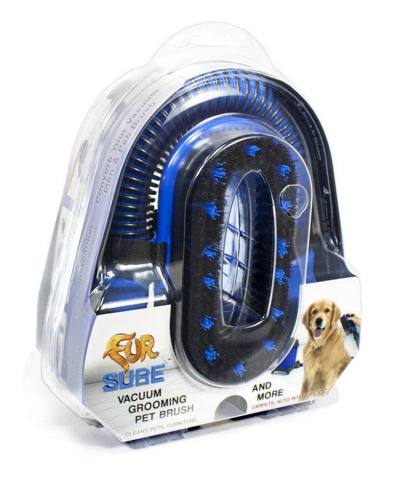 Fur Sure Vacuum Brush Kit for Home Pet Grooming and Cleaning Furniture and Carpet – Great for Medium to Large Sized Breeds and Cleaning Up After All Pets - PawsPlanet Australia