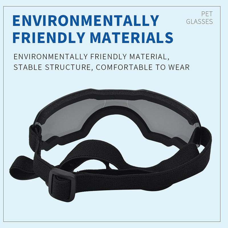 Small Dog Sunglasses, Dog Goggles with Adjustable Strap, UV Protection, Suitable for Small Dogs Smooth style-Multi-colored - PawsPlanet Australia