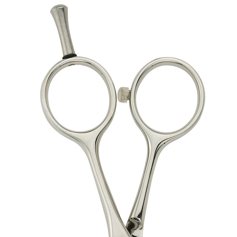 Master Grooming Tools 5900 Series Japanese Stainless Steel Shears — High-Performance Shears for Grooming Dogs - 46-Tooth Thinning Shears, Eye/Ear, 4½" - PawsPlanet Australia