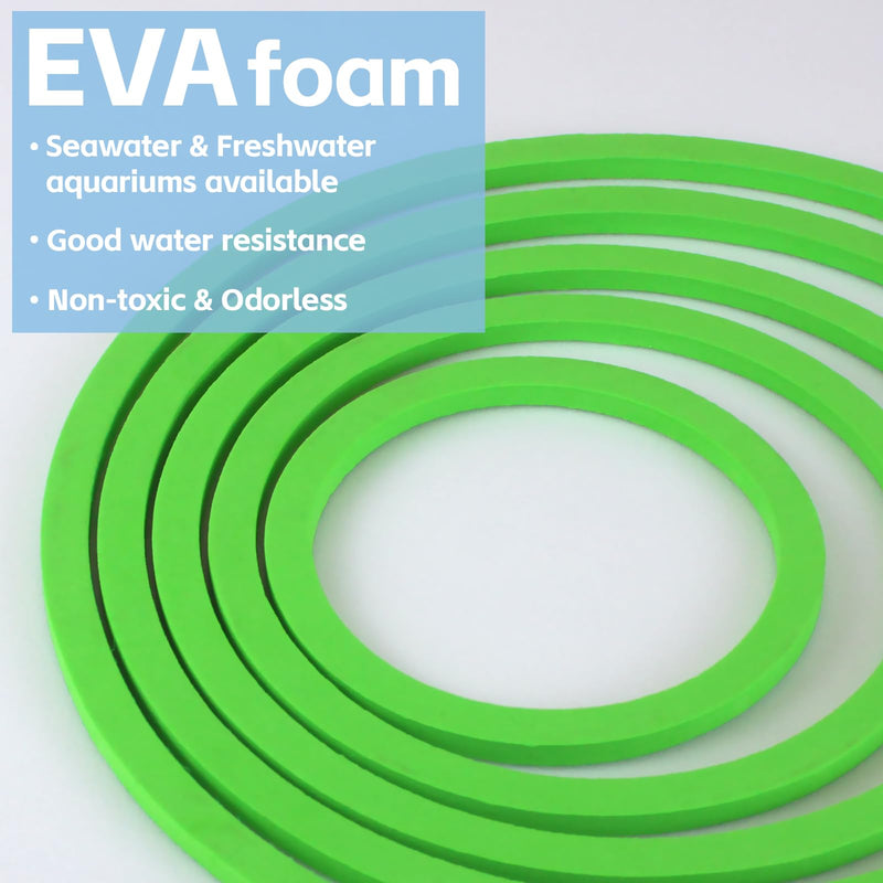 5 Pcs Aquarium Floating Plant Corral,5 Sizes of Aquarium Floating Plant Ring, Aquarium Feeding Ring for Intercepts Floating Plants, Fish Feeding Ring. - PawsPlanet Australia