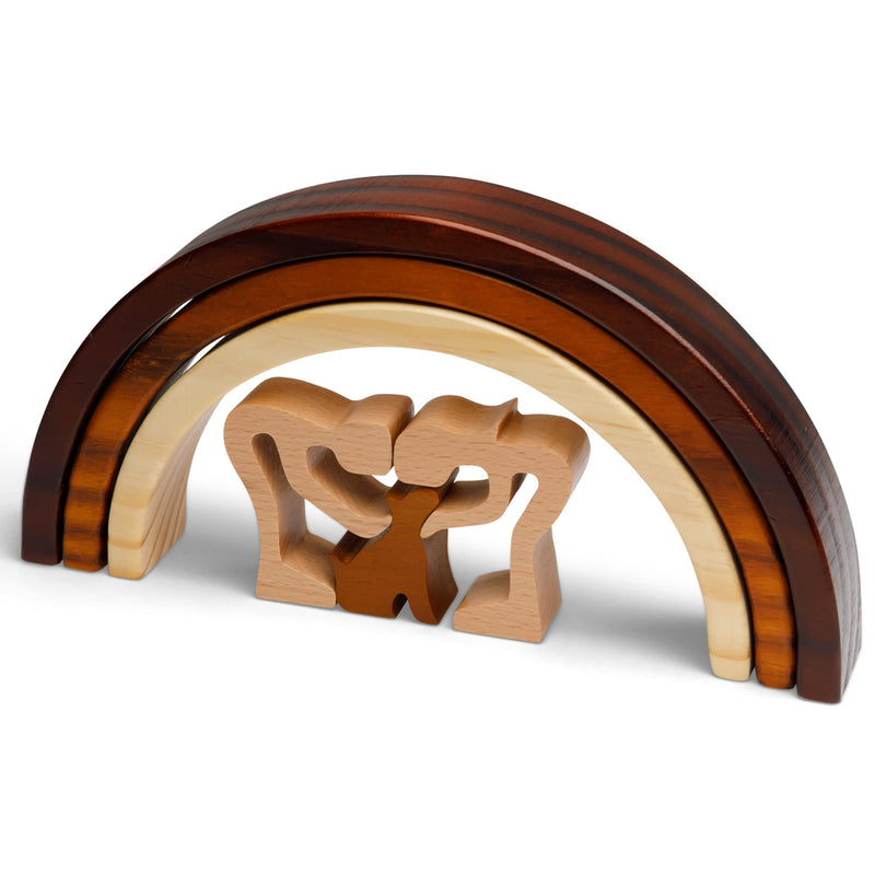 Rainbow Bridge Dog Memorial Gifts, Pet Memorial - I'll Meet You at The Rainbow Bridge - Pet Loss Gifts, Bereavement, Sympathy Keepsake Dog Mom, Dog Dad for Loss of Pet (Dog and Family) Dog and Family - PawsPlanet Australia