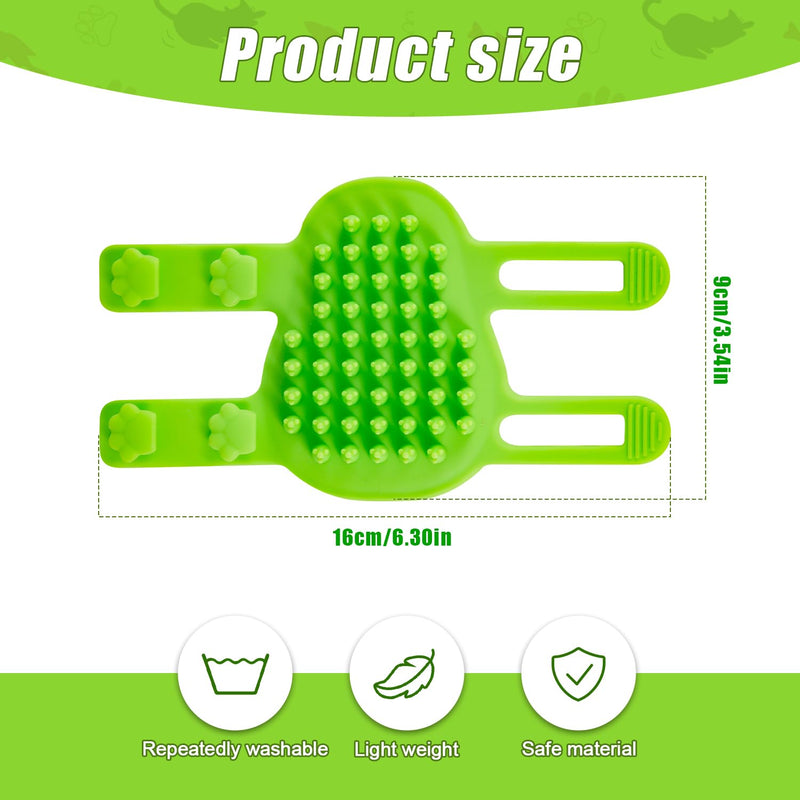 2pcs 2 in 1 Cat Self Groomer Brush, 2 Styles Cat Face Scratcher Corner Adjustable Silicone Cat Grooming Massage Shedding Brush Tickling Comb Pet Brush for Table Legs Climbing Frame - PawsPlanet Australia