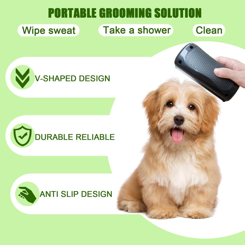 2025 Upgraded Deshedding Dog Brush, Grooming Brush for Dogs & Cats – Pet Hair Removal Tool for Shedding, Matted & Loose Hair – Gentle on Skin with Ergonomic Grip – Works on Rabbits, Horses - PawsPlanet Australia