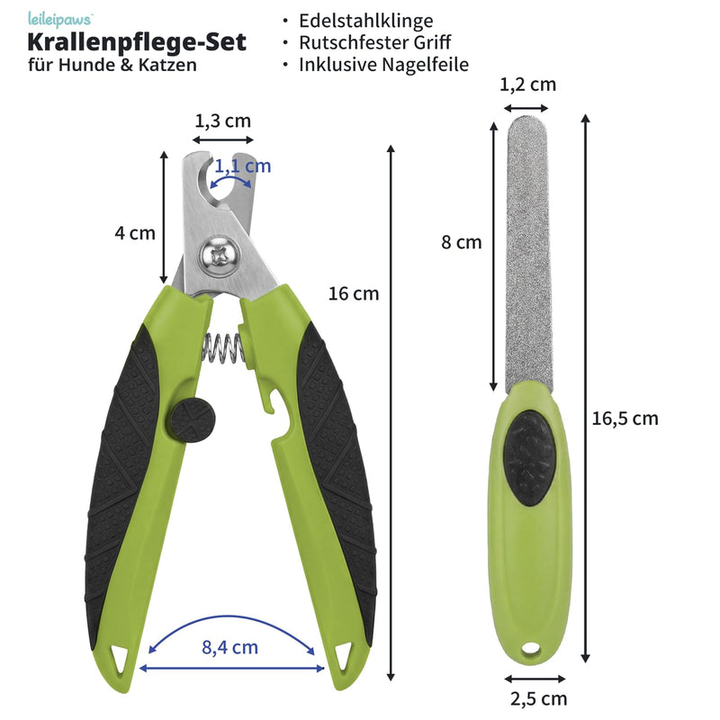 Dog Nail Scissors Set with Nail File - Dog Claw Cutter & Dog Nail Scissors, Claw Pliers for Dogs and Claw Pliers Cat, Dog Nail Clippers & Pet Nail Clippers - PawsPlanet Australia