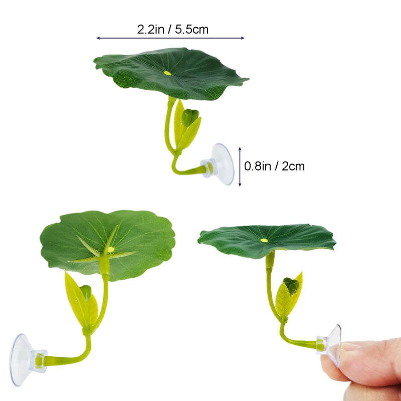 3 pcs Set Betta Fish Bed Leaf Hammock for Betta Fish, Practical Resting Spot, Comfortable Rest Area for Fish Aquarium Decoration Ornaments (3 x Green) 3 x Green - PawsPlanet Australia