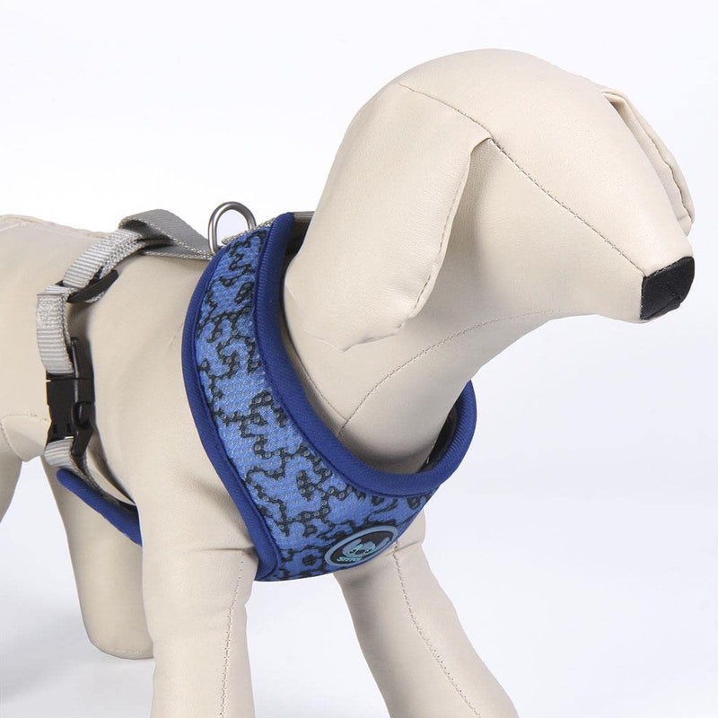 CERDÁ LIFE'S LITTLE MOMENTS Stitch Dog Harness XS-S, Adjustable Pet Harness for Small Dogs and Puppies, Lightweight Dog Walking Harness with Stitch Design Multicolor
