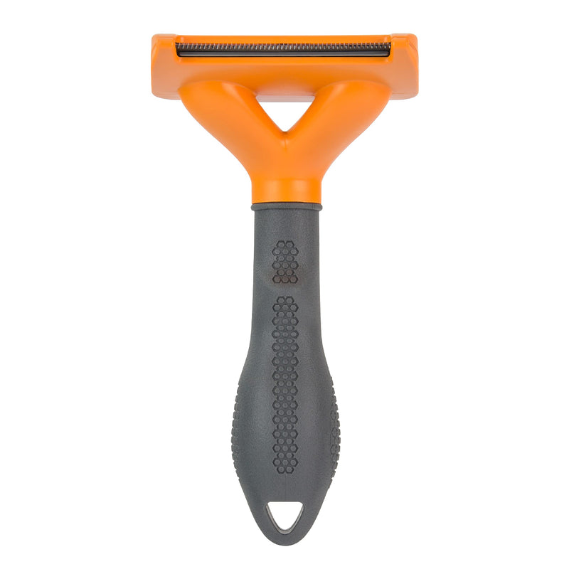 FURminator Medium Dog Undercoat deShedding Tool, Long Hair, Reduces Loose Hair from Shedding long hair - new model - PawsPlanet Australia