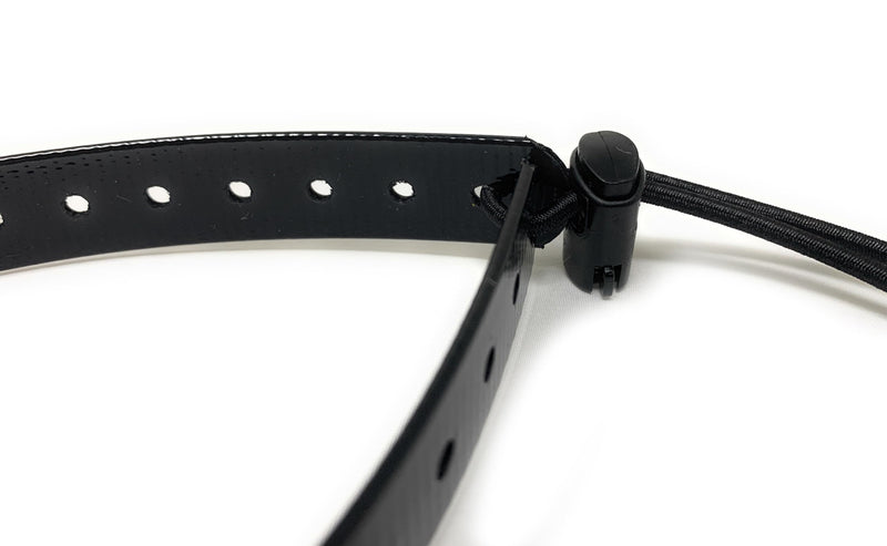 Replacement GPS eCollar with Adjustable Bungee, Multi-Hole Design, and Secure Toggle Closure for Small Dogs (Black, Small Neck) Small Dog 3/4" Black - PawsPlanet Australia