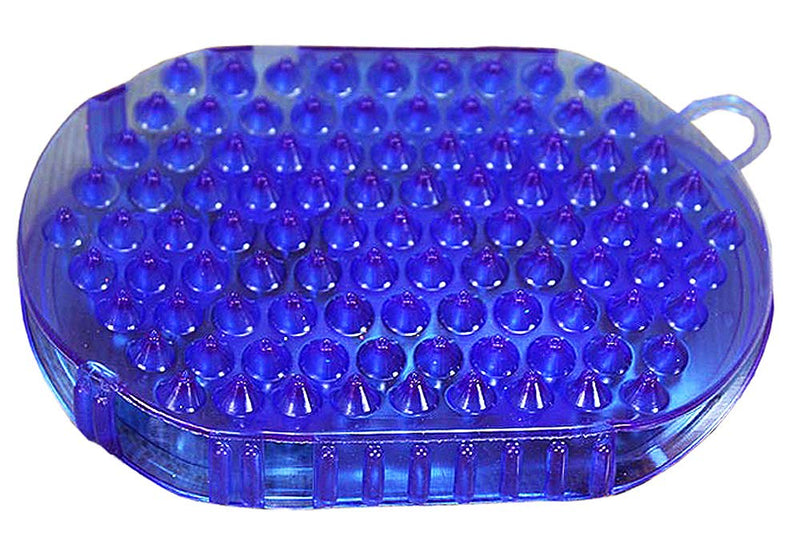Tough 1 Rubber Jelly Massage Mitt Purple - PawsPlanet Australia