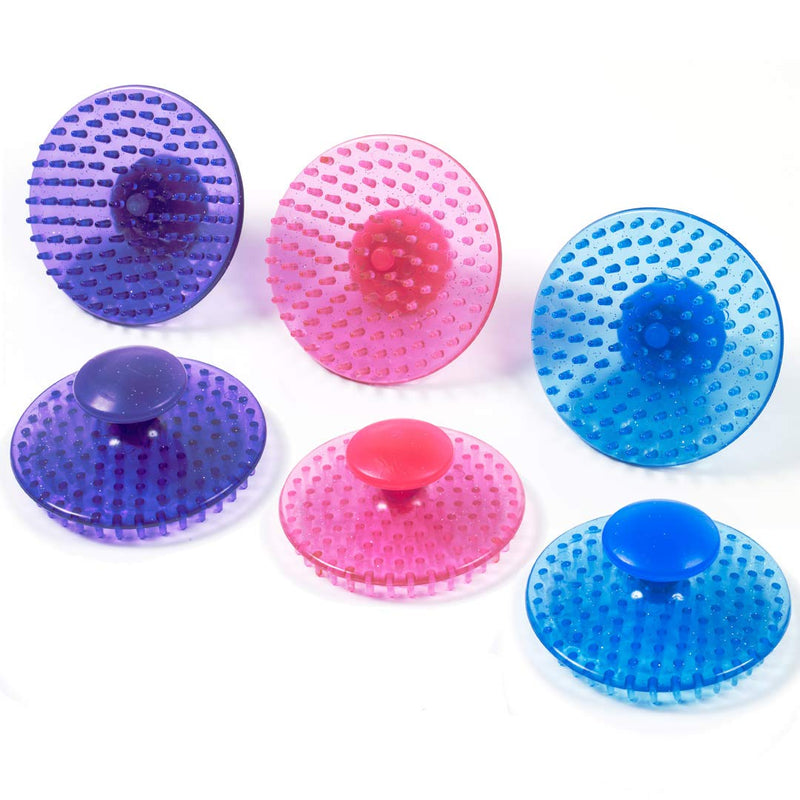 Comfort Handle Curry Comb (Blue) - PawsPlanet Australia