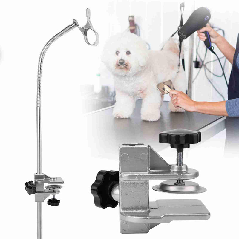 Pet Grooming Table Arms Clamp Grooming Table Clip Grooming Table Arm H Bar Clamp, Aluminium Alloy Dog Cat Hair Cut Holder Accessories (Inner Diameter 2.3 * 2.3cm) Inner diameter 2.3*2.3cm - PawsPlanet Australia