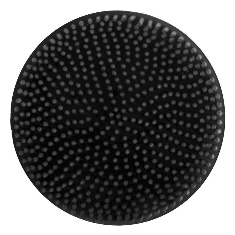 Jeffers Face & Finishing Brush for Dogs, Cats, Horses – Soft Rubber Grooming Tool for Face, Ears, Fur, Coat, Bath, Shedding, Deshedding, Pet Brush for Sensitive Areas, Small Compact Size - Black - PawsPlanet Australia