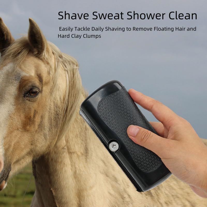 Deshedding Dog Brush, Pet Grooming for Dogs, Cats & Horses, Groom Brush Pro for Shedding & Knots - Ergonomic Dog Groomer for Matted Hair, Loose Hair (1PCS) 1PCS - PawsPlanet Australia