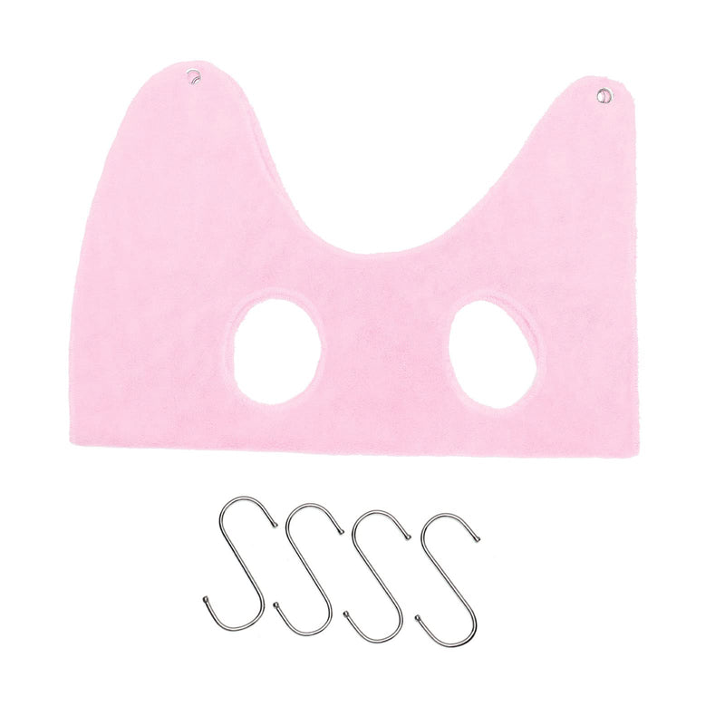 Petmolico Pet Dog Sling Hammock for Nail Clipping, Dog Grooming Hammock for Nail Trimming, Dog Lift Harness for Grooming, Pink, Small - PawsPlanet Australia