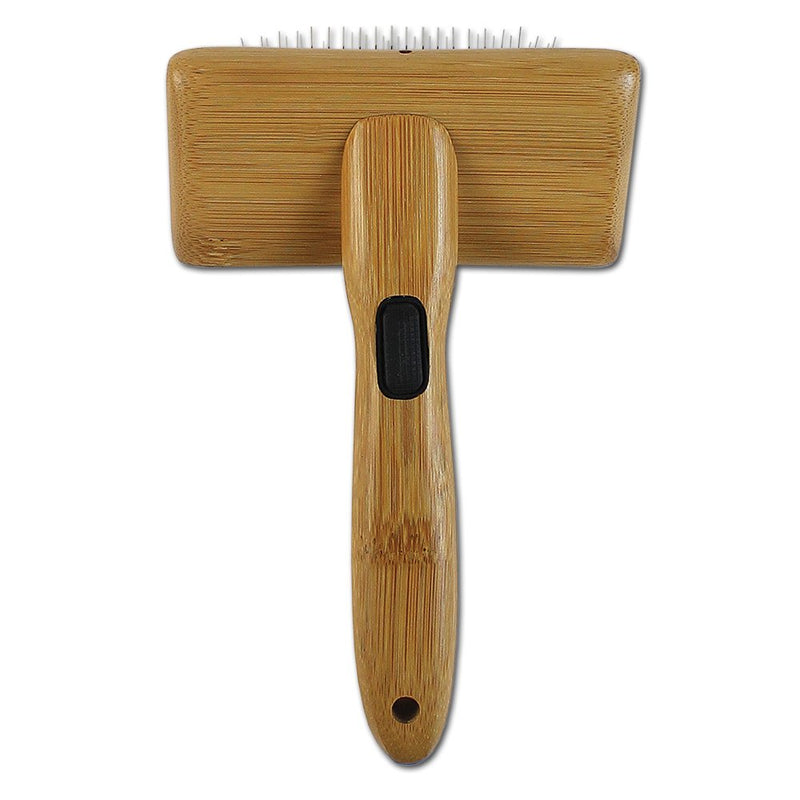 Slicker Brush with Stainless Steel Pins for Pets, Medium - PawsPlanet Australia