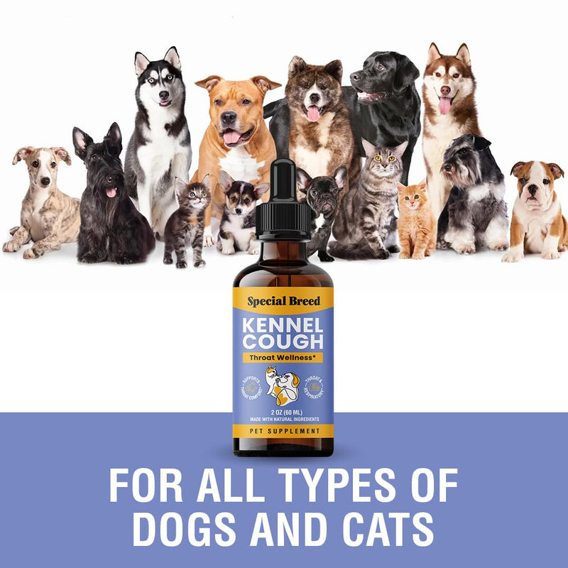 Special Breed Throat Wellness Support for Dogs and Cats, 2oz (2 Pack)
