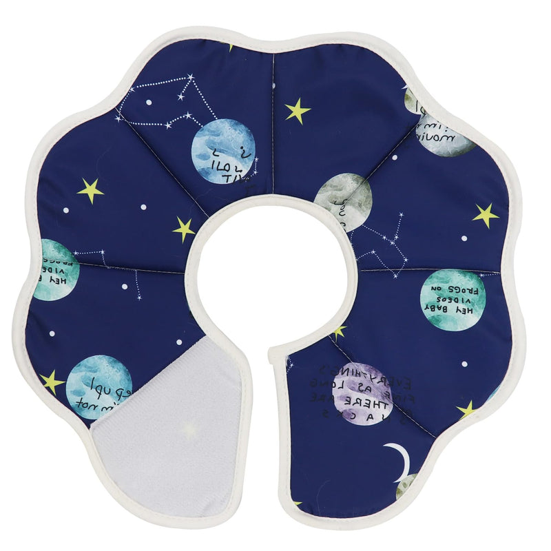 Soft Cat Recovery Cone, Durable Dog Collar After Surgery, Waterproof Pet Elizabethan Collar Protective Wound Healing for Cats and Puppies (Small/Constellation Pattern) Small / Constellation Pattern