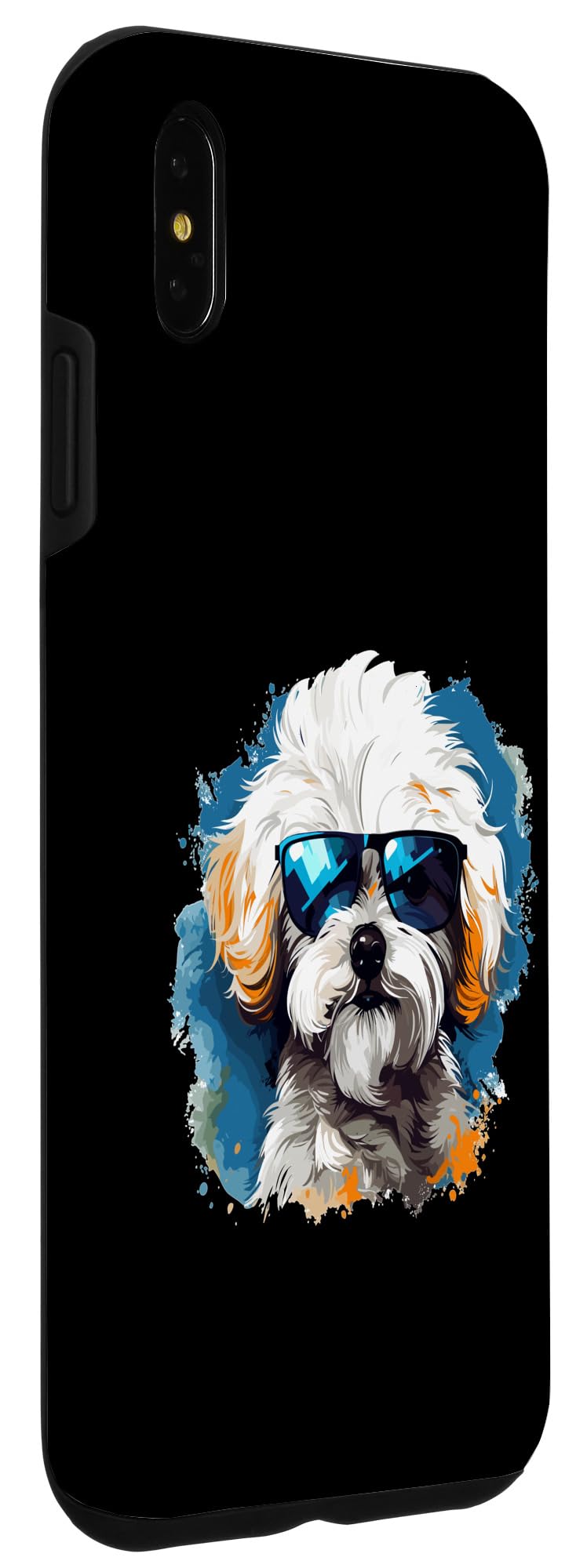 iPhone Xs Max Maltipoo Dog Breed Pet with Sunglasses Case iPhone XS Max - PawsPlanet Australia