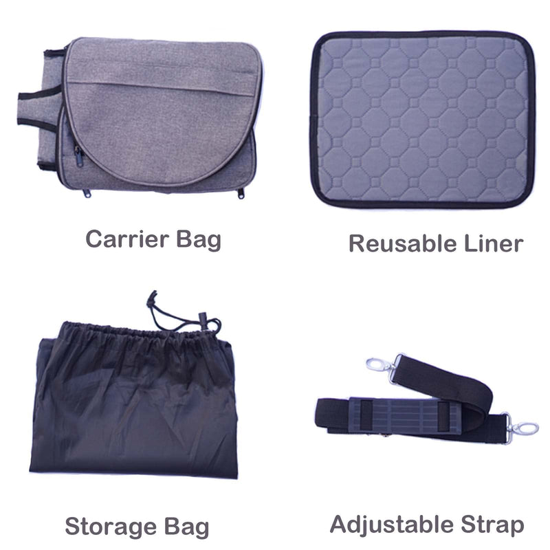 Guinea Pig Carrier, Small Pet Carriers for Rabbit Hamster Bird Bunny Bearded Dragon Kitty and Etc. Animal Bag with Stable Handle and Waterproof Pad, Easy Travel and Vet Visit Medium - PawsPlanet Australia