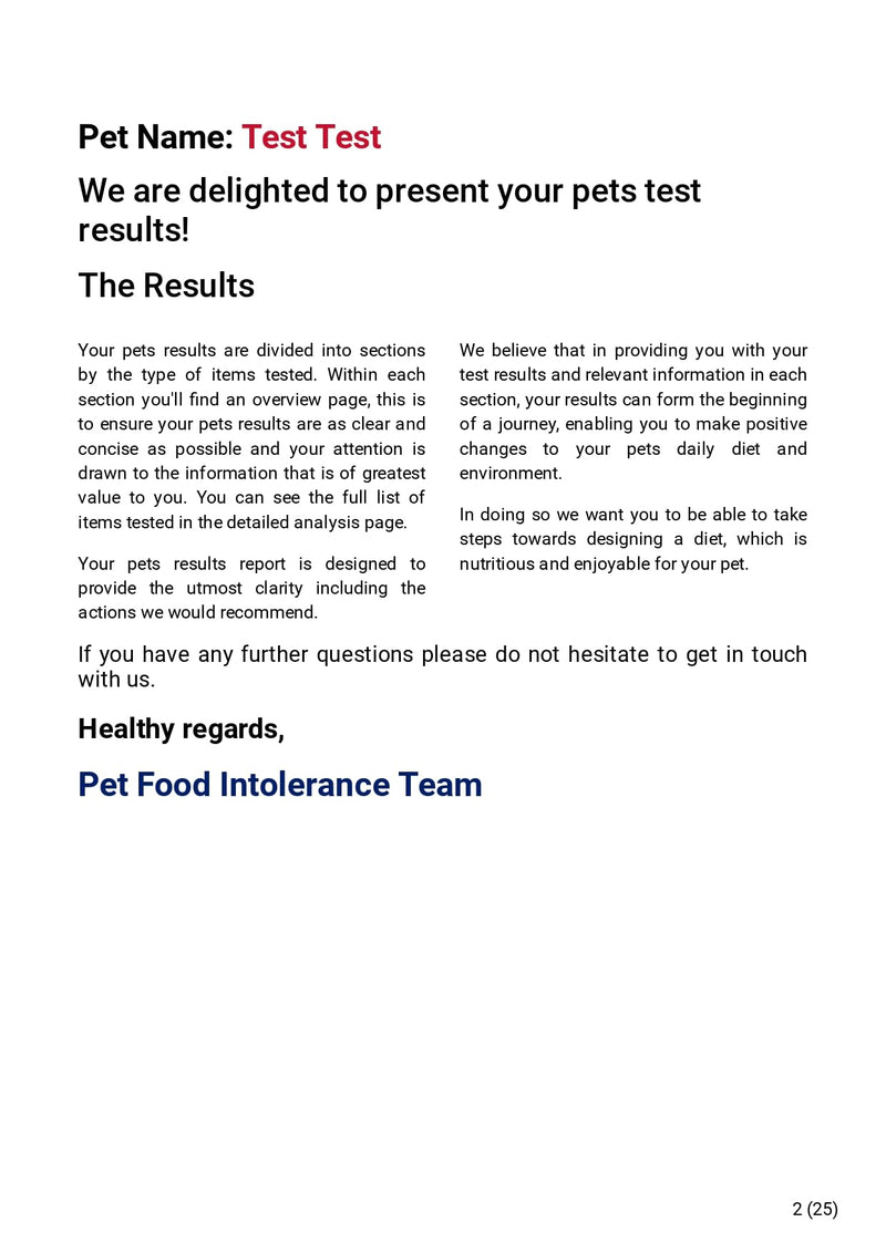 Dog Intolerance Test for 200 Food and Non-Food Allergens | Home Sample Collection Kit for 1 Canine | Results in 5 Working Days | A Complete Allergy Kit with No Extra Fees