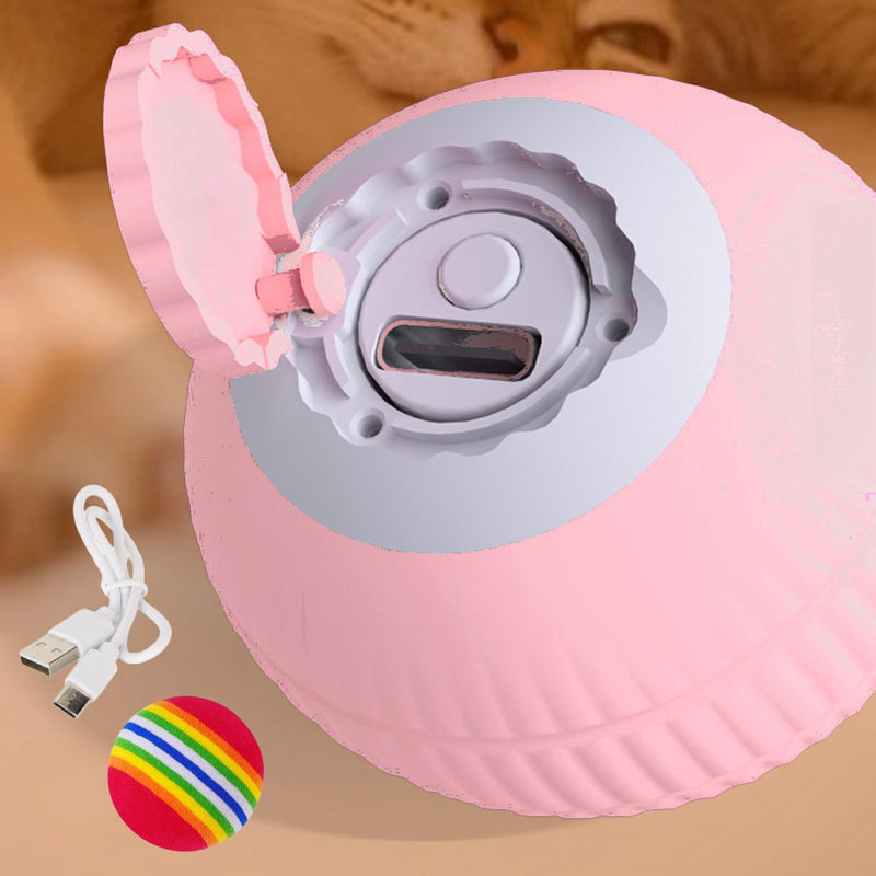 cat Toy Two-Piece Set-Wloom Power Ball 2.0 -Red Rainbow Cat Toy Balls Soft Interactive Indoor Kittens Favorite Toys .Small Dogs Toy Balls Activity Chase Quiet Play Sponge Ball - PawsPlanet Australia