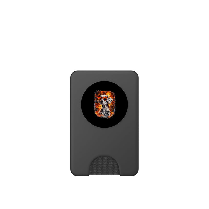 Hilarious Dalmatian Dog Motif | Pet Art Dalmatian Sunglasses PopSockets PopWallet for MagSafe Magnetic PopWallet - PawsPlanet Australia