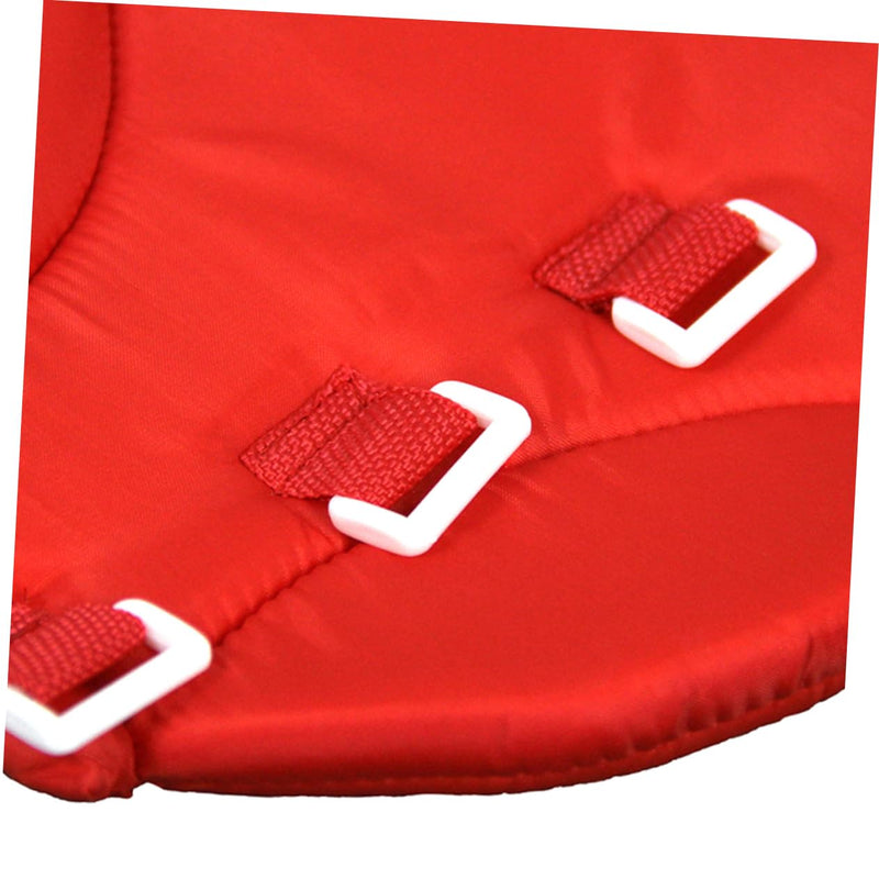 Protective Dog Collar Red Polyester Sponge Design for Dog Licking Prevention and Comfort - PawsPlanet Australia