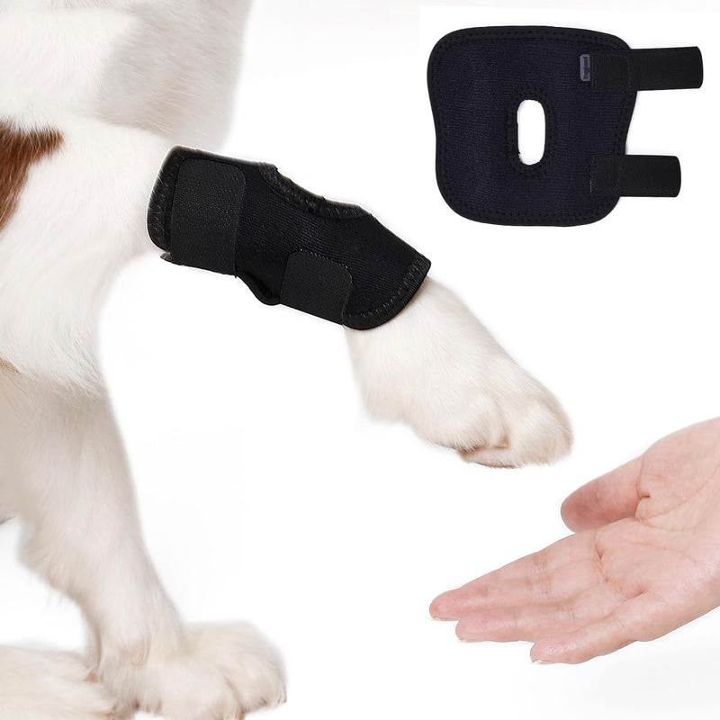 Dog Brace Front Rear Short Leg Wrap Sleeve Protects Wounds Pet Brace Heals and Prevent Injuries and Sprain Helps,Large L