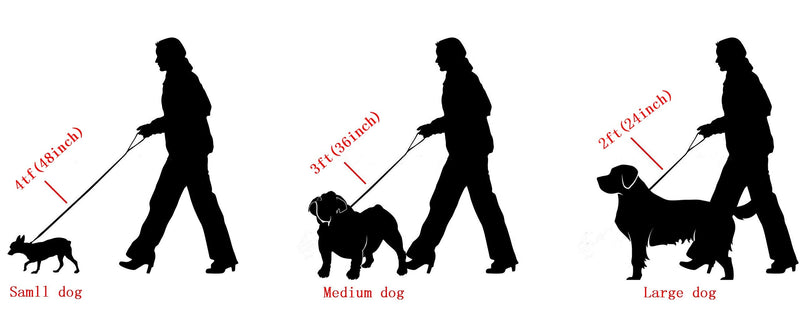 Strong Dog Chain Gold Leash Long 3FT 4FT 5FT 18K Stainless Steel 12mm Curb Cuban Link Dog Leash with Comfortable Genuine Leather Handle(Gold, 4FT) 18K Gold 4FT (48inches) - PawsPlanet Australia