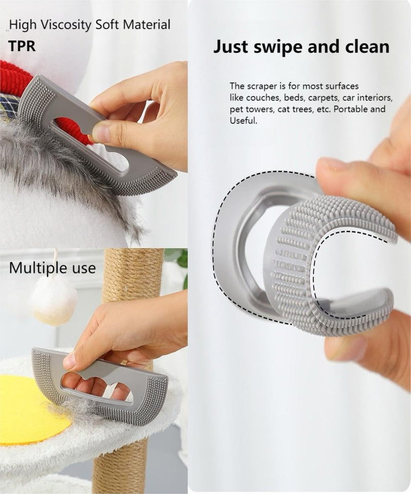 MEDB Pet Hair Remover, Electrostatic Pet Hair Removal Glove, Reusable Cat & Dog Hair Remover for Couch, Furniture, Carpet, Curtain, Upgraded Animal Fur Removal Tools, Cat Grooming Gloves-1 PCS - PawsPlanet Australia