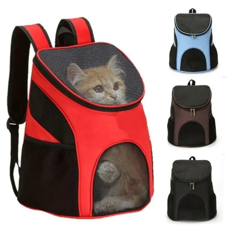 pet Backpack for Small Dogs.Cat and Dog Backpack .Four Sided Mesh Vents, Comfortable Pet Backpack for Small Pets, Easier to Travel, Walk and Engage in Outdoor Activities with Your pet - PawsPlanet Australia