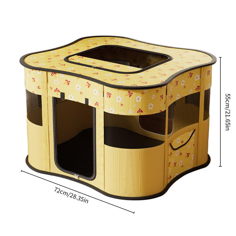 Cat and Dog Tent Outdoor Enclosure, Small Dog House, Indoor Portable Pet Playpen for Cats - PawsPlanet Australia