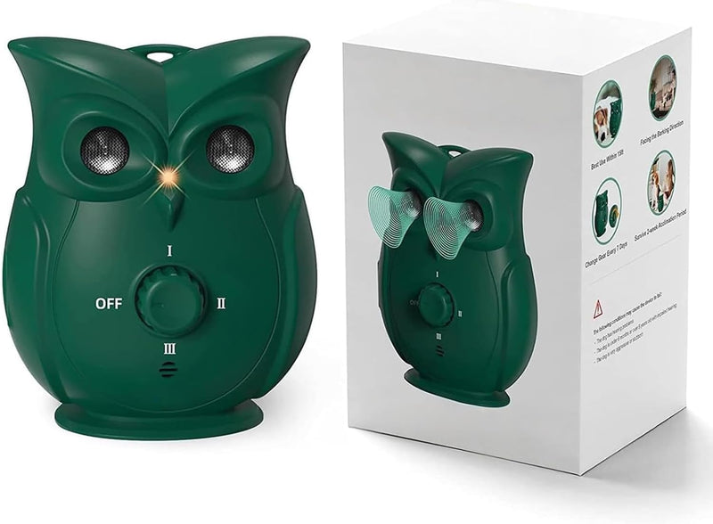 QHZ Ultrasonic Dog Bark Control Device – Safe & Humane Anti-Barking Deterrent 3 Adjustable Modes Rechargeable Indoor & Outdoor Use Effectively Reduces Excessive Barking Without Harm