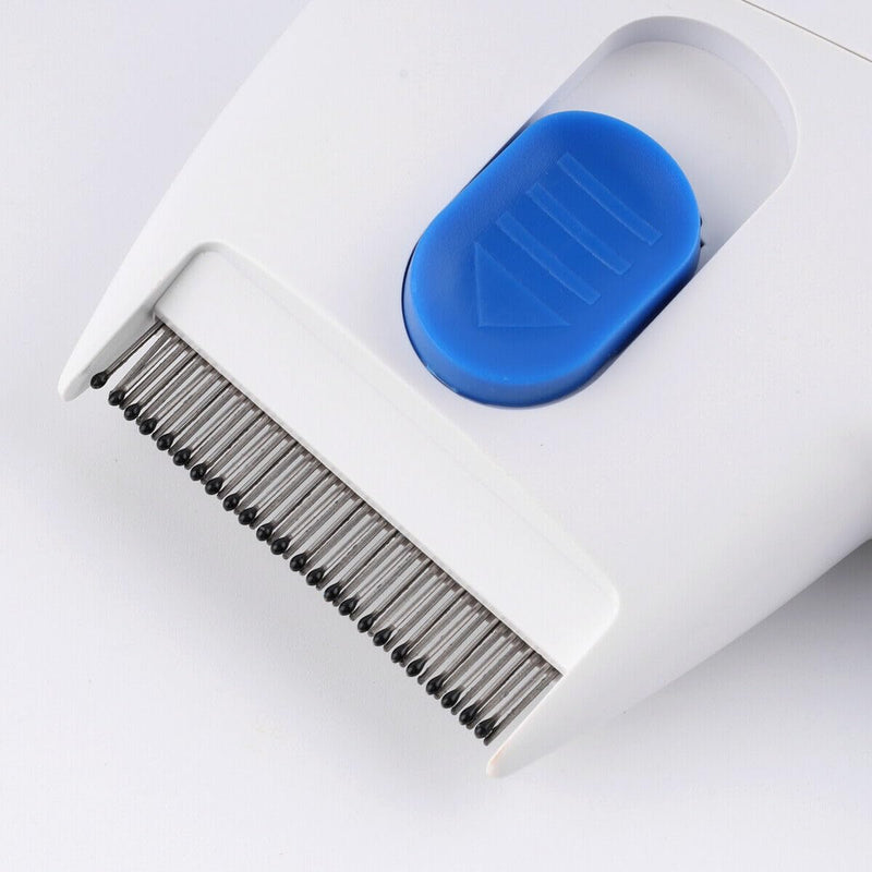 TEAFIRST Electric Flea Zapper Lice Remover Hair Comb Brush Pet Dog Cat Safe Cleaning Tool - PawsPlanet Australia