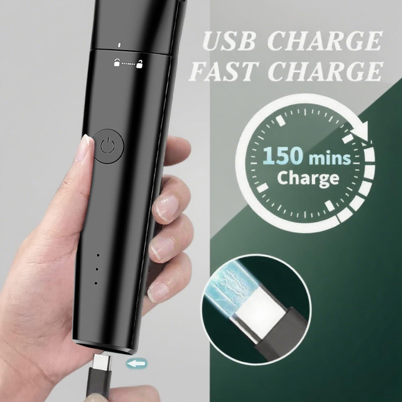 Sunny Power 4 in 1 Dog Clippers Grooming Kit, Professional Pet Clippers for Cats Rabbit, Safe Paw Trimmer Cat Shaver, Dog Hair Clipper with Low Noise, Rechargeable Cordless Cat Clippers for Matted Fur