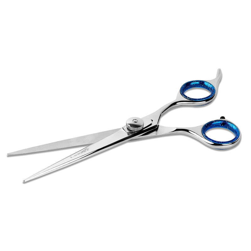 Laazar Pet Grooming Set - 7" Straight Pet Grooming Scissors & 6.5" Pet Thinning Shears with 42 Teeth | Professional Dog Scissors Kit | Use as Cat and Dog Shears 7 Inch - PawsPlanet Australia