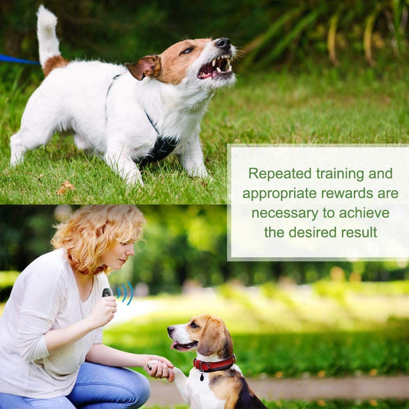 Ultrasonic Dog Barking Deterrent,MODUS 2 in 1 Dog Training and Bark Control Device,Anti-Barking Device,Barking Silencer Anti Bark Device for Dogs, Safe for Dogs,No Need to Shout or hit,Indoor&Outdoor Grey1 Dog Bark Deterrent Devices - PawsPlanet Australia