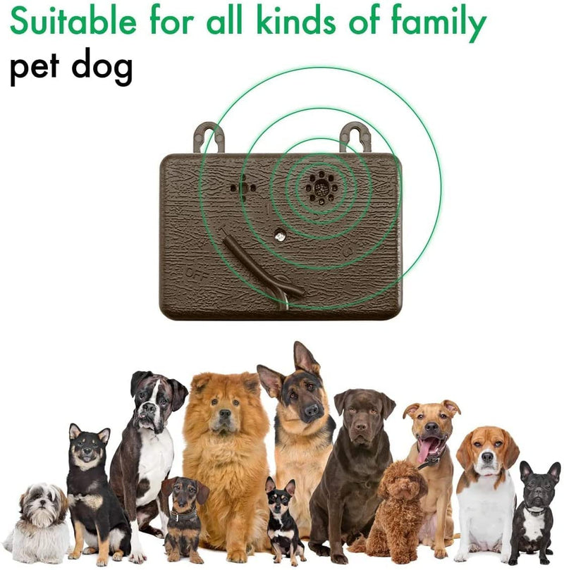 Dog Bark Deterrent Devices, Anti Barking Devices, Stop Barking Device 45ft Range, 4 Modes Dog Barking Silencer, Dog Barking Control Indoor Outdoor (Grey) Grey - PawsPlanet Australia