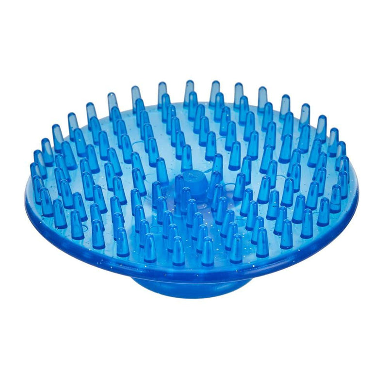 Comfort Handle Curry Comb (Blue) - PawsPlanet Australia