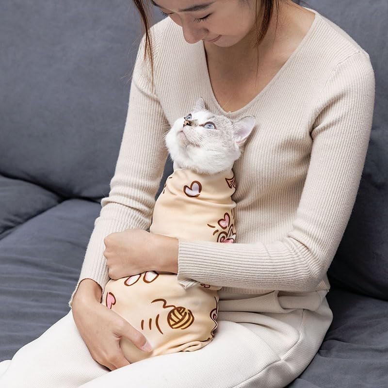35.43" Extra Large Cat Grooming Wrap,Soft Self-stick Cat Burrito Restraint Blanket Grippy Cloth for Large Cats & Small Dogs,Nail Clipping,Ear Cleaning,Teeth Brushing Anti-Scratch Anti-Escape CUTE PATTERN(35.43" )