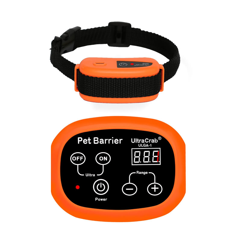Indoor Pet Barrier for Home,Keeps Areas Off Limits,Dog Home Proofing, Waterproof/Rechargeable/Beep/Static Training Collar,Wireless Electric Fence,1 Dog Orange Kit For 1 Dogs - PawsPlanet Australia