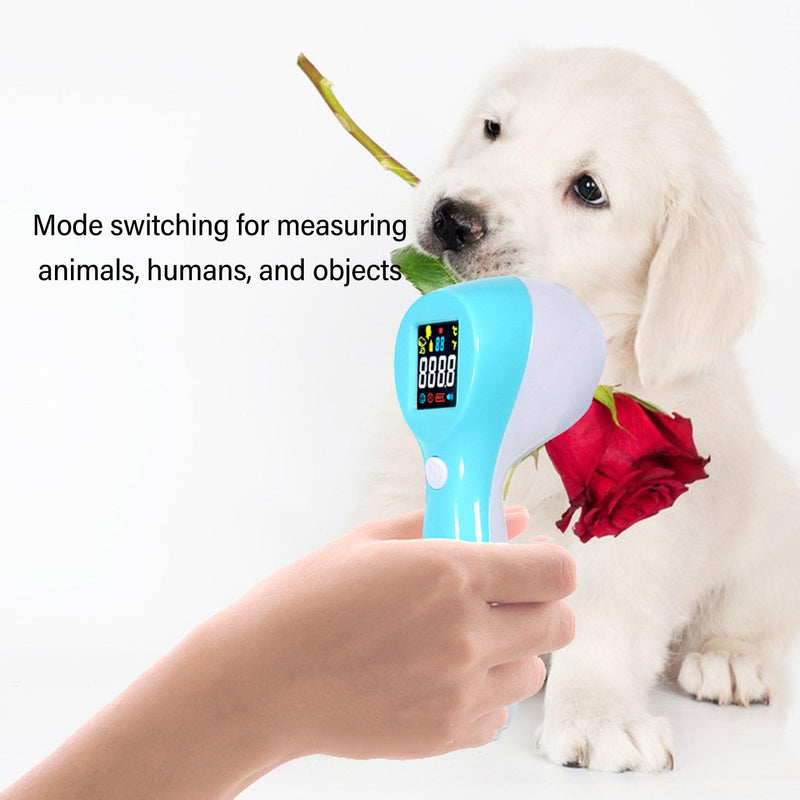 Forehead Thermometer, Digital Pet Thermometer, Infrared, Non-Contact High Accuracy, 3-in-1 Pet Thermometer for Pets, Cats, Dogs, Cattle, Sheep, Pigs