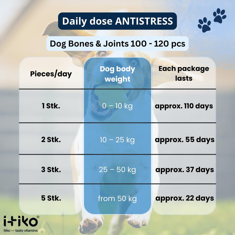 Vitamins for Dogs | Tasty Calming Supplement for Dogs | Tranquilizer for Dog | Supports Nervous System, Reduces Barking, L-Tryptophan