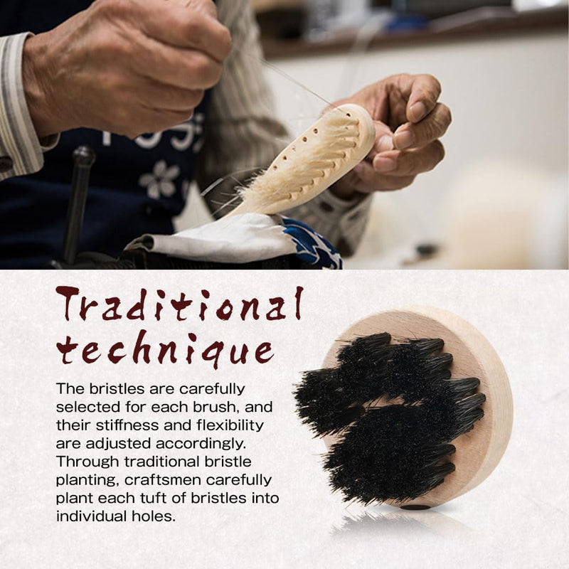 Dog & Cat brush"Anok no Te", Pet Slicker Brush Shedding Grooming Hair Removal Made in Japan traditional craft