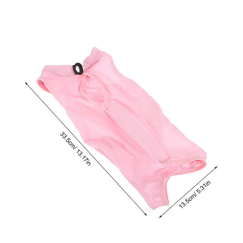 Toddmomy Breathable Anti-Leak Protection Cat Recovery Suit made of Cotton and Fitted Full Body Design for Summer for Female Cats After Surgery