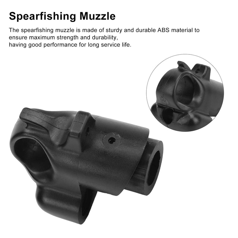 Spearfishing Muzzle, Single Hole Diving Accessories Spearfishing Speargun Fish Spearfishing Muzzle for Underwater,Spearfishing, Freediving