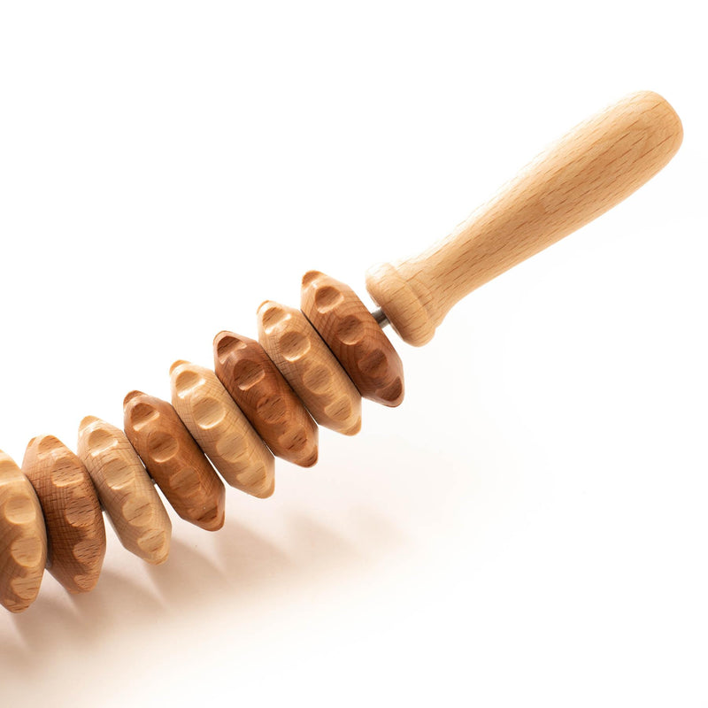 tuuli Wooden Massager Dog Cow Horse Massage Brush Pet Massage Brush